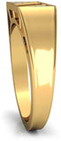 Rasav Jewels Yellow Gold Diamond 18 K Ring