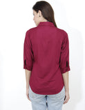 Mayra Women's Solid Casual Shirt