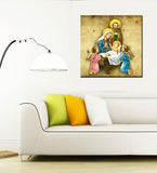 Tallenge Christmas Collection - Nativity Art - Gallery Wrap Canvas Painting