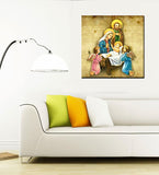 Tallenge Christmas Collection - Nativity Art - Gallery Wrap Canvas Painting