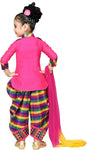 Aarika Girl's Kurti, Patiala and Dupatta Set