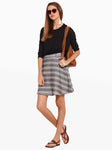 American Swan Solid Women's Regular Skirt