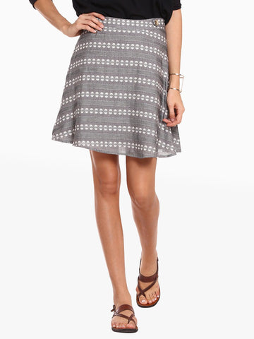 American Swan Solid Women's Regular Skirt