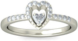 BlueStone The Meydar White Gold Diamond 18 K Ring