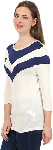 United Colors of Benetton Solid Round Neck Casual Women's Sweater