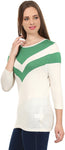 United Colors of Benetton Solid Round Neck Casual Women's Sweater