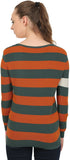 United Colors of Benetton Striped Round Neck Casual Women's Sweater