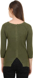 United Colors of Benetton Solid Round Neck Casual Women's Sweater