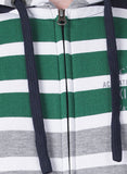 Wake Up Competition Full Sleeve Striped Men's Sweatshirt