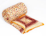 Rama Floral Single Quilts & Comforters Yellow