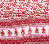 Rama Floral Single Quilts & Comforters Pink-Red
