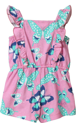 Beebay Printed Baby Girl's Jumpsuit