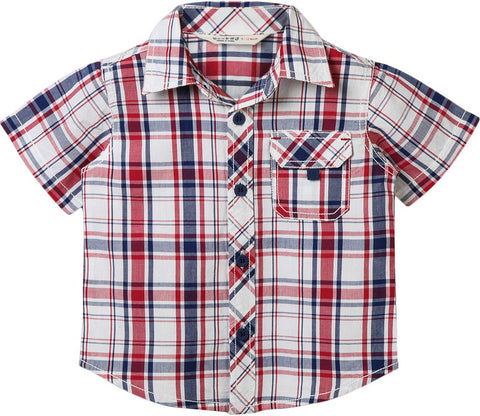 Beebay Baby Boy's Checkered Casual Shirt
