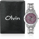 Olvin 1697 SM05 Analog Watch  - For Women