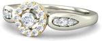 BlueStone The Beleca White Gold Diamond 18 K Ring