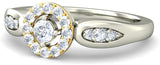 BlueStone The Beleca White Gold Diamond 18 K Ring