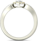 BlueStone The Beleca White Gold Diamond 18 K Ring