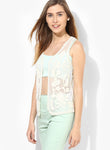 Vero Moda Self Design Women's Waistcoat