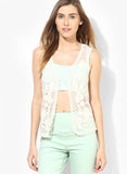 Vero Moda Self Design Women's Waistcoat