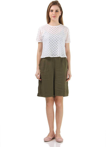 Vero Moda Solid Women's Basic Shorts