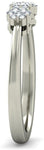 BlueStone The Elise White Gold Diamond 18 K Ring
