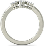 BlueStone The Elise White Gold Diamond 18 K Ring