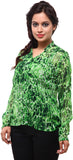 Fbbic Women's Printed Casual Shirt
