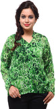 Fbbic Women's Printed Casual Shirt