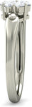 BlueStone The Tahira White Gold Diamond 18 K Ring