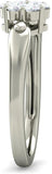 BlueStone The Tahira White Gold Diamond 18 K Ring