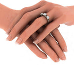 BlueStone The Adora White Gold Diamond 14 K Ring