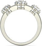 BlueStone The Adora White Gold Diamond 14 K Ring