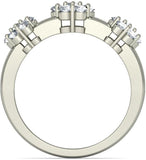 BlueStone The Adora White Gold Diamond 14 K Ring