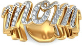 BlueStone The Ema Yellow Gold Diamond 18 K Ring