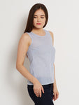 ANASAZI Casual Sleeveless Striped Women's Top