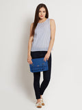 ANASAZI Casual Sleeveless Striped Women's Top