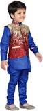AJ Dezines Boy's Kurta, Waistcoat and Pyjama Set