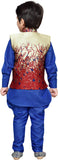 AJ Dezines Boy's Kurta, Waistcoat and Pyjama Set