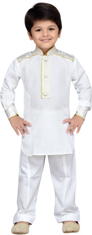 AJ Dezines Boy's Pathani Suit Set