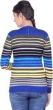 Spink Solid Round Neck Casual Women's Sweater