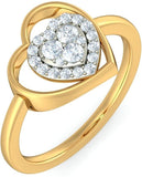 BlueStone The Cora Gold Diamond 18 K Ring