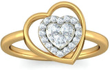 BlueStone The Cora Gold Diamond 18 K Ring