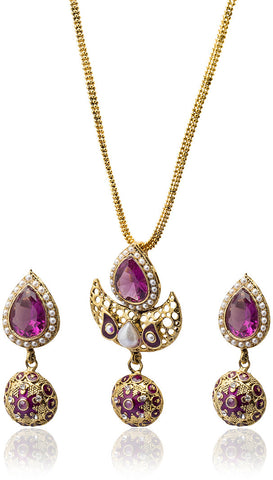 Utsokt Brass Jewel Set