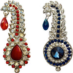 B-Fashionable Combo of Drop & Round Bead Kilangi Brooch