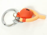 Singh Xpress Combo of 2 Naughty Angry Bird in Catapult - Key Chains - Car and Bike - Fancy - Accessories Rubber - - Valentines Special Carabiner