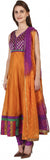 F-Loop Self Design Kurta & Churidar