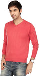 Acropolis by Shoppers Stop Solid V-neck Casual Men's Sweater