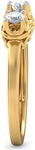 BlueStone The Glamour Fiesta Yellow Gold Diamond 18 K Ring
