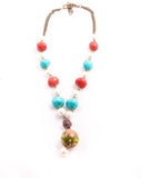 Harp Funky Metal Necklace