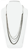 Envoy Elegance Alloy, Acrylic Necklace